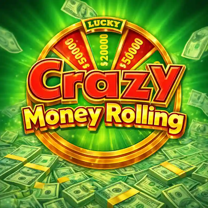 Crazy Money Rolling casino slot game interface